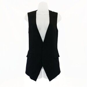 Theory Open-Front Blazer Vest - Size 4